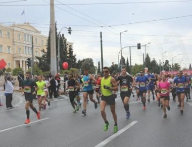 Μεγάλη η συμμετοχή στον 6ο Ημιμαραθώνιο Αθήνας (φωτό)